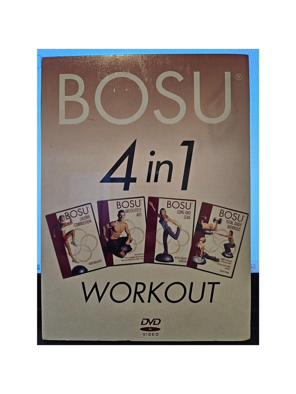 Bosu 4 in 1 Workout (DVD) Brand New Sealed